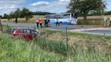 Srážka autobusu s osobákem u Divišova - 2
