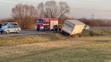 Smrtelná nehoda motorkáře a nákladního auta v Praze na Kunraticke spojce - 1