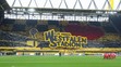 Choreo fanoušků Borussie Dortmund na slavném Signal Iduna Parku