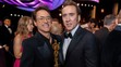 Robert Downey a Nicolas Cage, 10. 3. 2024 Předávání Oscarů