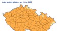 Index aktivity klíštěte, 11. 4. 2025