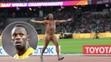 Usain Bolt a nahý fanoušek