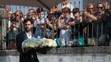 Hvězda Manchesteru City Bernardo Silva na pohřbu Dioga Joty