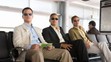 Matt Damon, George Clooney a Brad Pitt ve filmu Dannyho parťáci