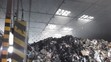 Požár třídírny odpadu v Litvínově