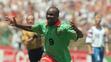 Roger Milla v dresu kamerunské reprezentace