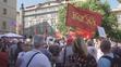 Demonstrace před Poslaneckou sněmovnou