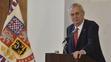 Miloš Zeman oznamuje kandidaturu - 1