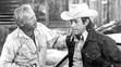 Richard Widmark a Frederic Forrest ve filmu Když legendy umírají 1972