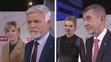 Petr Pavel Andrej Babiš příjezd