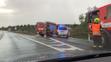 Dopravní nehoda na dálnici D6 na sjezdu na Jeneč směr Nové Strašecí - 5