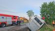 Dopravní nehoda autobusu na Příbramsku (2)