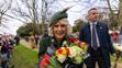 Královna Camilla, 25. 12. 2024 Vánoční procházka do kostela v Sandringhamu