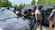 Policejní zásah v pražském Braníku (2)