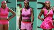 Na Australian Open 2004 zvolila Serena výrazně růžovou barvu