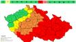 Výstraha před silným deštěm, 13. 9. a 14. 9. 2024