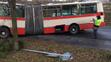 Nehoda autobusu v Praze v Hostivaři - 2