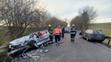 Tři zranění policisté po nehodě u Českého Brodu (1)