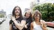 Lemmy, Eddie Clarke a Phil Tylor, 1983 Motörhead