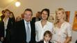Karel Gott, Pavol Habera, Daniela Peštová a syn, 19. 11. 2004