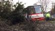Nehoda autobusu v Praze v Hostivaři - 1