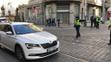 Stávka taxikářů v Lazarské ulici v Praze - 1