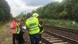 Sražená osoba na kolejích u Bulovky - 2