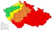 Výstraha před silným deštěm, 13. 9. až 15. 9. 2024