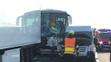 Vážná nehoda kamionu, dodávky a autobusu na dálnici D5 u Prahy - 5