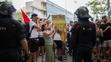 Demonstrace proti turistům v Barceloně (1)