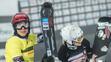 Ester Ledecká při vítězství v Cortině d´Ampezzo - 1