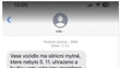Ukázky podvodných SMS