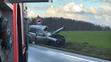 Tragická nehoda autobusu a osobního auta v Bořanovicích