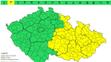 Výstraha před silným větrem, 2. 11. 2023 večer
