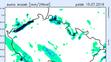 Srážková mapa pátek 15.7. 2016