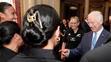 Král Karel III. přivítal v Buckinghamském paláci tým ženské rugbyové reprezentace Black Ferns (3)