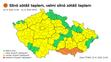 Výstraha ČHMÚ – Silná zátěž teplem, velmi silná zátěž teplem