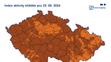 Index aktivity klíštěte, 25. 6. 2024