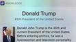 Místo Trumpa ukazovala Wikipedie penis - 2