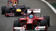 Alonso a Vettel v Brazílii