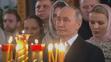 Vladimir Putin na bohoslužbě
