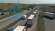 Kolona na dálnici D2