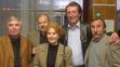 Zleva Vladimír Suchánek, Václav a Věra Šaškovi, Bolek Polívka a Pavel Zedníček