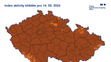 Index aktivity klíštěte, 14. 5. 2024