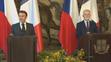 Emmanuel Macron a Petr Pavel