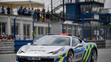 Ferrari F 142-458 Italia během Dne s policií na autodromu v Sosnové