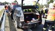 Nehoda autobusu na D35 u Mohelnice (1)