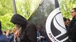 Demonstrace anarchistů na Střeleckém ostrově