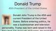 Místo Trumpa ukazovala Wikipedie penis - 1