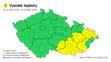 Výstraha ČHMÚ – Vysoké teploty (1)